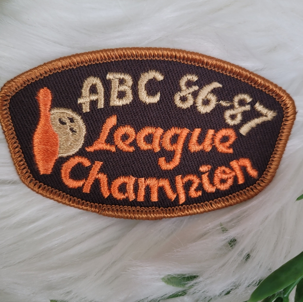 Vintage 80's Bowling Patch